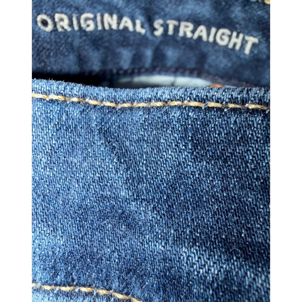 American Eagle AirFlex+ Straight Jeans Men's 30x31 Blue Stretch Denim - Picture 4 of 6